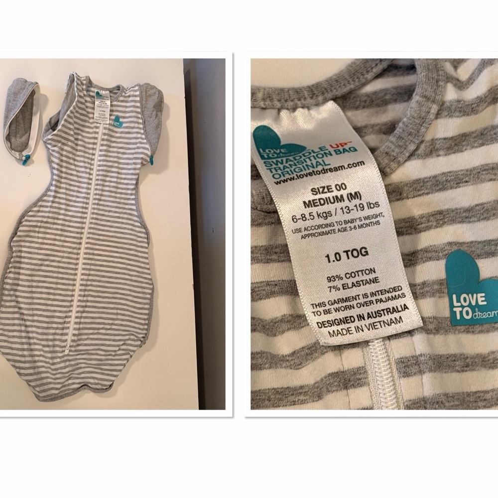 Love To Dream Swaddle Up Transitional Sleepsack